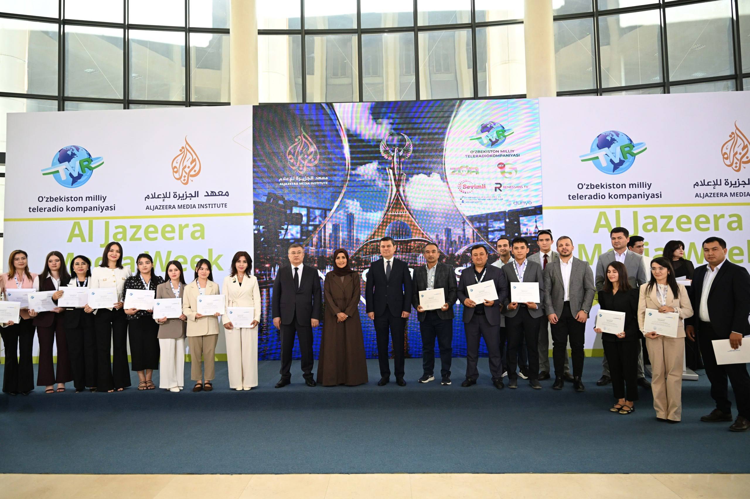 Sherzod Asadov “Al Jazeera Media Week” xalqaro media haftaligining yopilishi marosimida ishtirok etdi