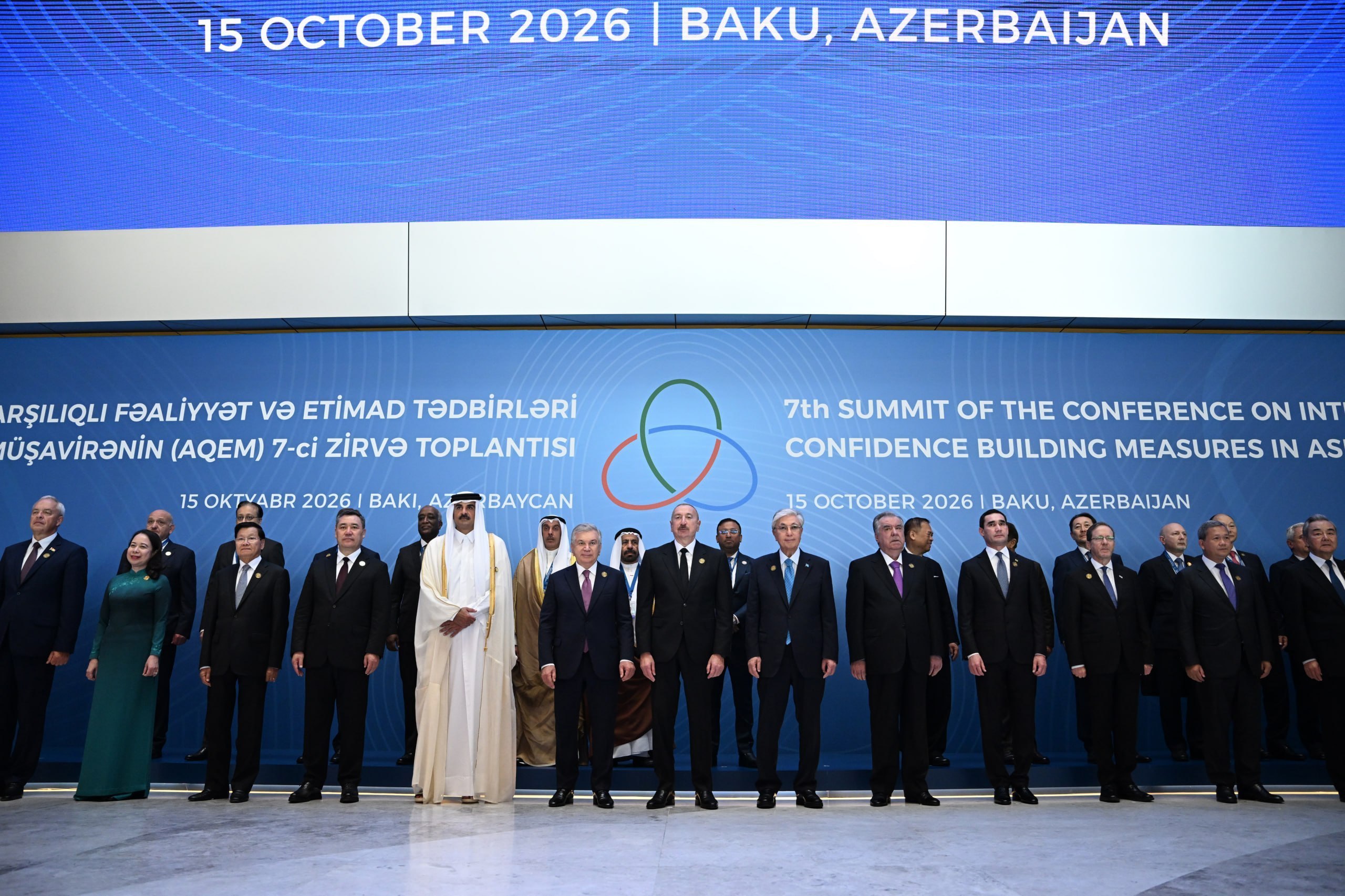 Bokuda Shavkat Mirziyoyev ishtirokida sammit boshlandi