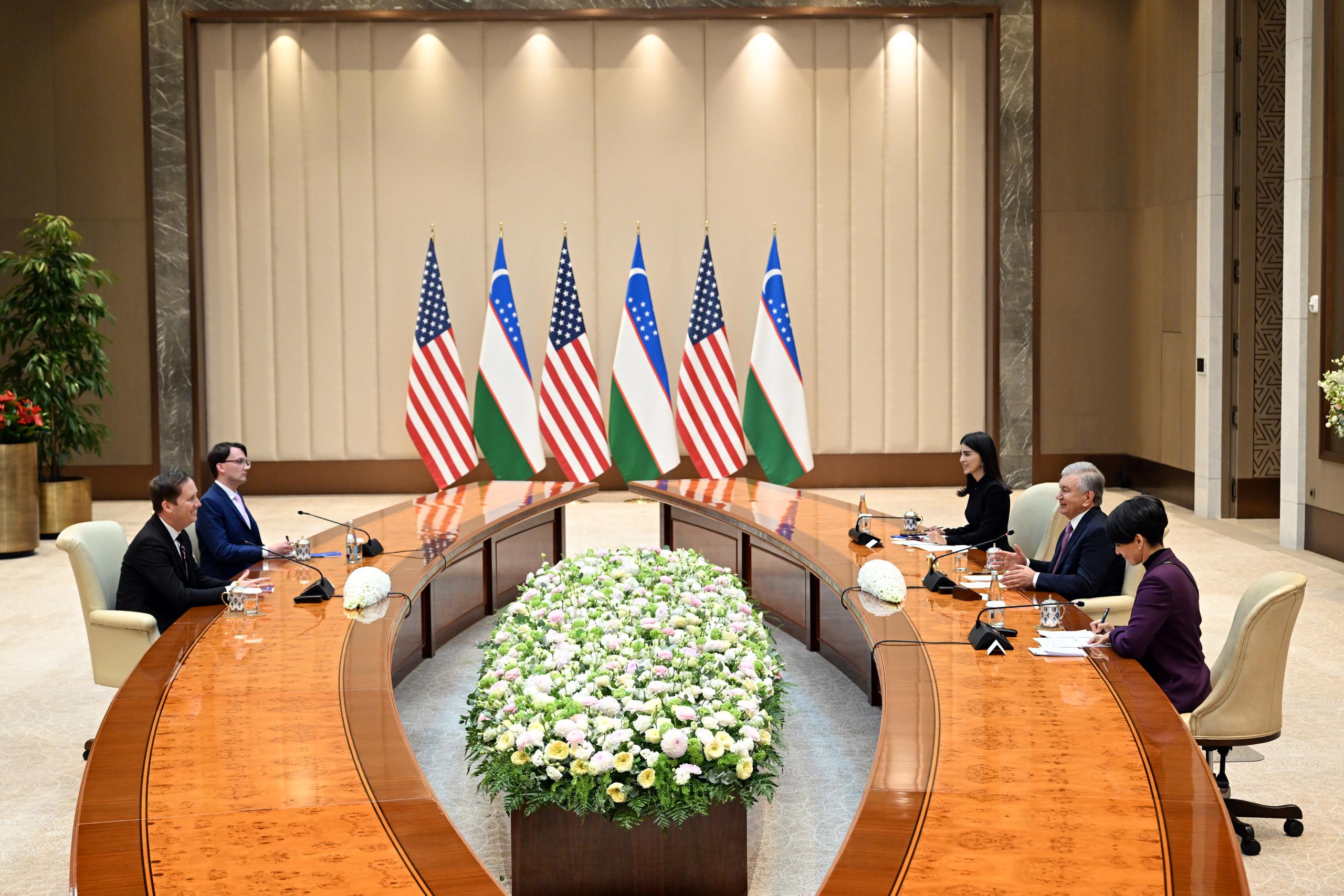 Шавкат Мирзиёев Доналд Трампнинг махсус вакилини қабул қилди