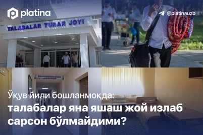 Oʻquv yili boshlanmoqda: talabalar yana yashash joy izlab sarson boʻlmaydimi?