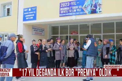 Qashqadaryoda tibbiyot xodimlarining 17 yil deganda birinchi marta “premiya” olgani maʼlum boʻldi