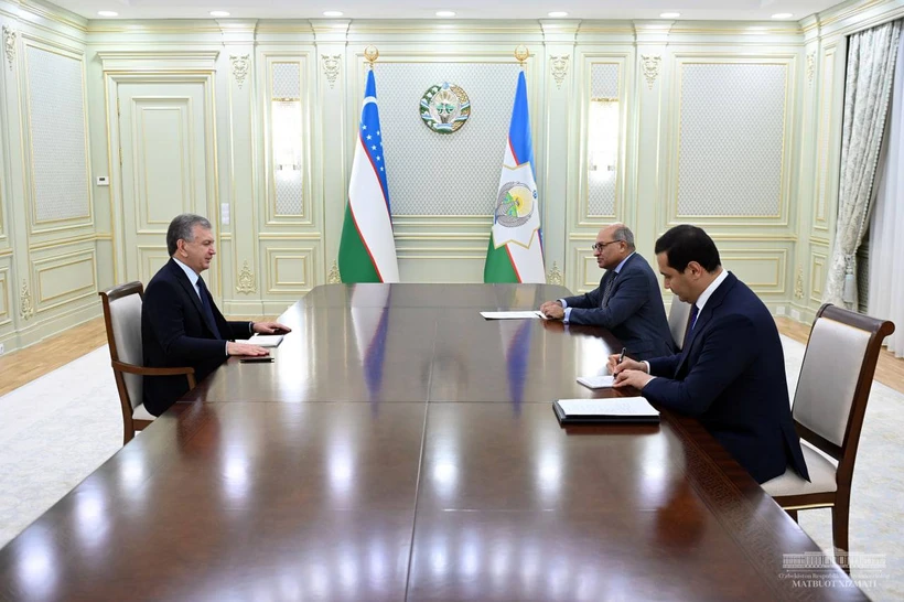 Shavkat Mirziyoyev Suma Chakrabartini qabul qildi