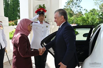 Singapur prezidenti ilk bor Oʻzbekistonga kelyapti