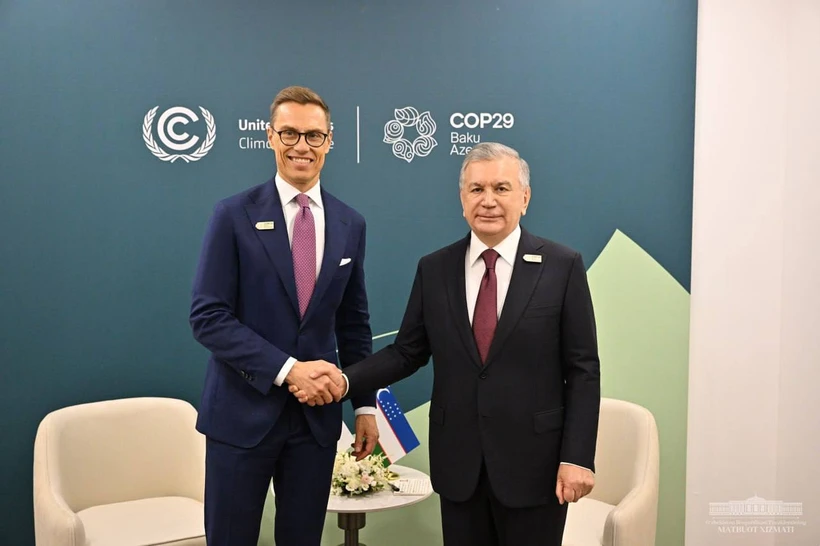 Finlyandiya prezidenti Oʻzbekistonga keladi