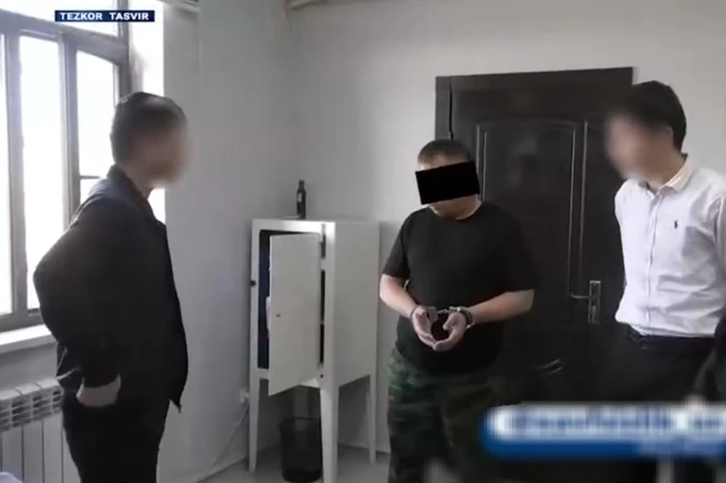 Navoiyda Favqulodda vaziyatlar boʻlimi boshligʻi qoʻlga olindi