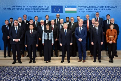 Prezident Yevropaning yetakchi kompaniya va banklari rahbarlari bilan uchrashdi