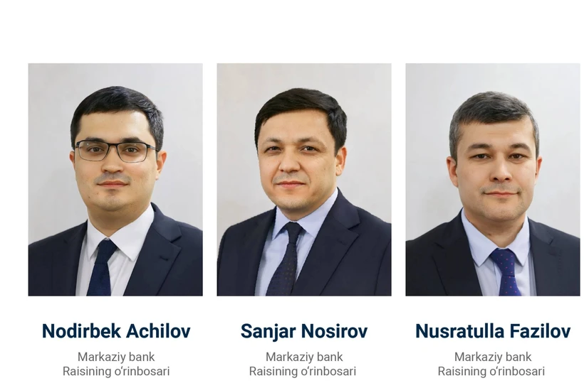 Марказий банк раисига учта ўринбосар тайинланди
