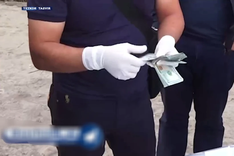 Тошкент вилоятида солиқ катта инспектори қўлга тушди