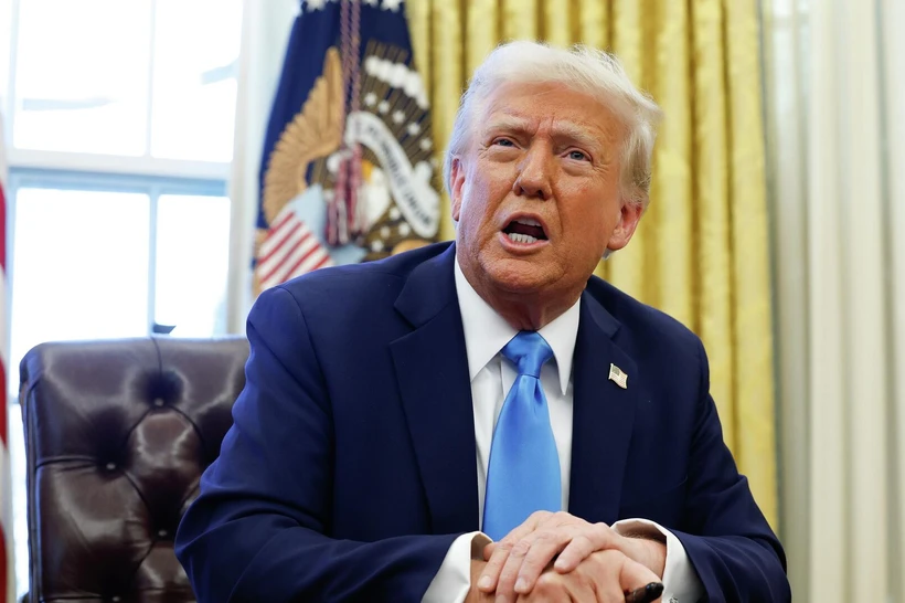 Tramp demokratlarni isyonga urinishda aybladi