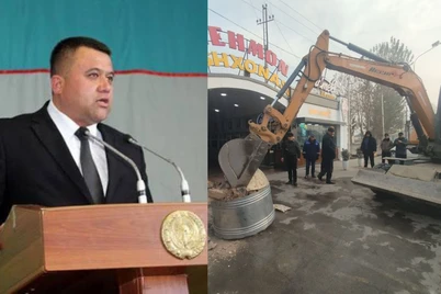 Шаҳрихон тумани ҳокимига ҳайфсан берилди