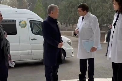 Президент Гулистондаги портлашда жабрланганлар аҳволидан хабар олди