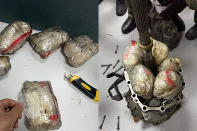 Россиядан келаётган машинада катта миқдорда наркотик топилди