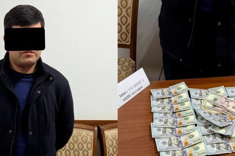 Toshkentda hokimiyat mutaxassisi pora bilan ushlandi