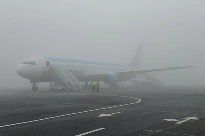 Toshkent aeroporti qalin tuman sabab oʻnlab reyslarni qabul qila olmadi