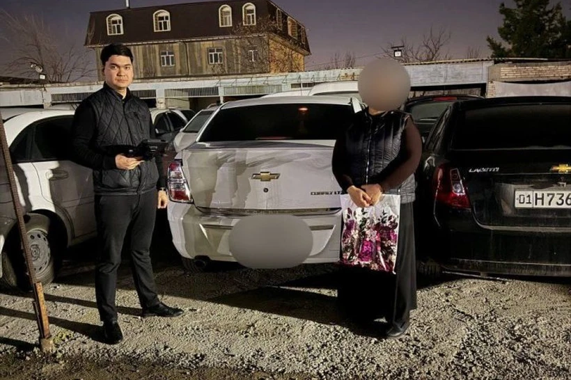 Банкка қарзини тўламаган фуқаронинг автомобили мусодара қилинди