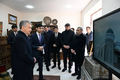 Prezident Olmazordagi turizm va xizmat koʻrsatish obʼektlari bilan tanishdi