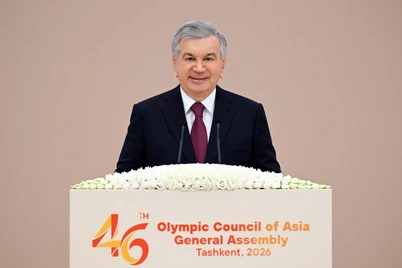 Shavkat Mirziyoyev Osiyo Olimpiya kengashi assambleyasida nutq soʻzladi