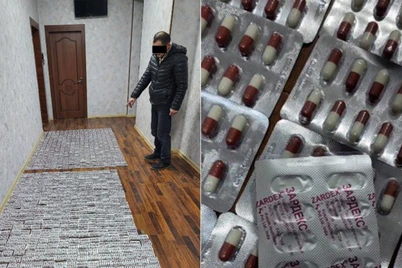 Chegarani buzib kirgan shaxs yonidan 1,3 mlrd soʻmlik kuchli taʼsir qiluvchi dorilar topildi