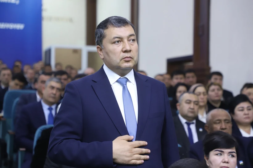 Jamshid Pardayev Pastdargʻom tumani hokimi boʻldi