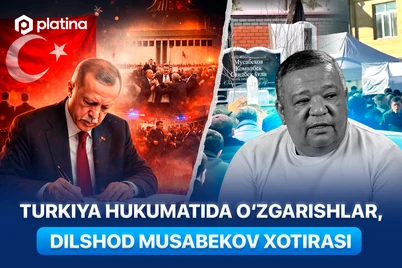 Туркия ҳукуматида ўзгаришлар, Дилшод Мусабеков хотираси
