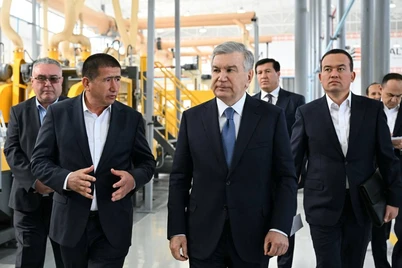 Президент Сурхондарё қурилиш саноати тақдимоти билан танишди