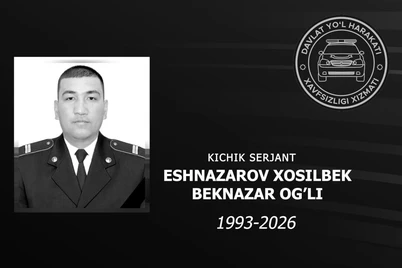 Тошкентда 10-синф ўқувчиси уриб юборган инспектор вафот этди