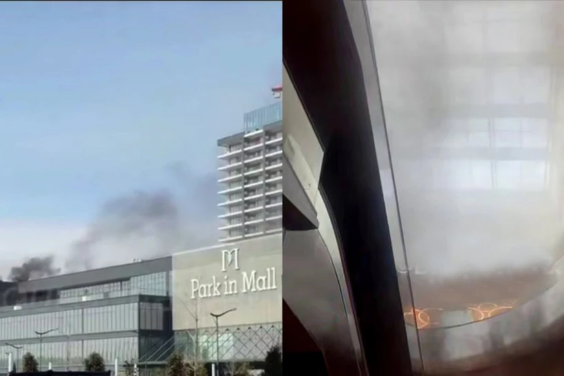 Тошкентдаги яна бир савдо марказида ёнғин рўй берди