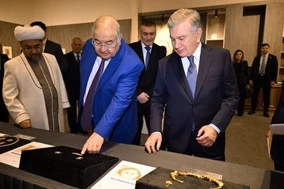 Шавкат Мирзиёев Алишер Усмоновга миннатдорлик билдирди