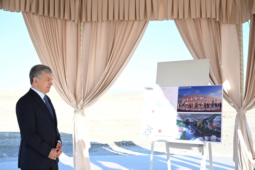 Янги Тошкентда 8 гектардан иборат майдонда мусиқали фаввора мажмуаси қурилади