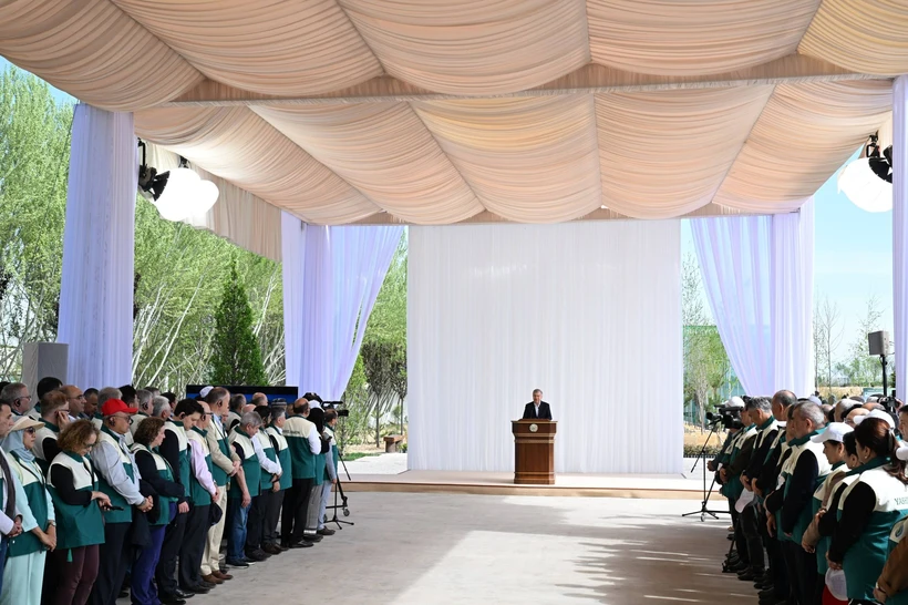 Oʻzbekistonda ilk bor suvsizlikka chidamli galofit bogʻlari tashkil etildi