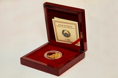 "Мустақилликнинг 35 йиллиги" эсдалик олтин тангаси зарб этилади