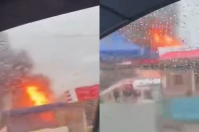 Деновдаги газ қуйиш шохобчасида портлаш содир бўлди