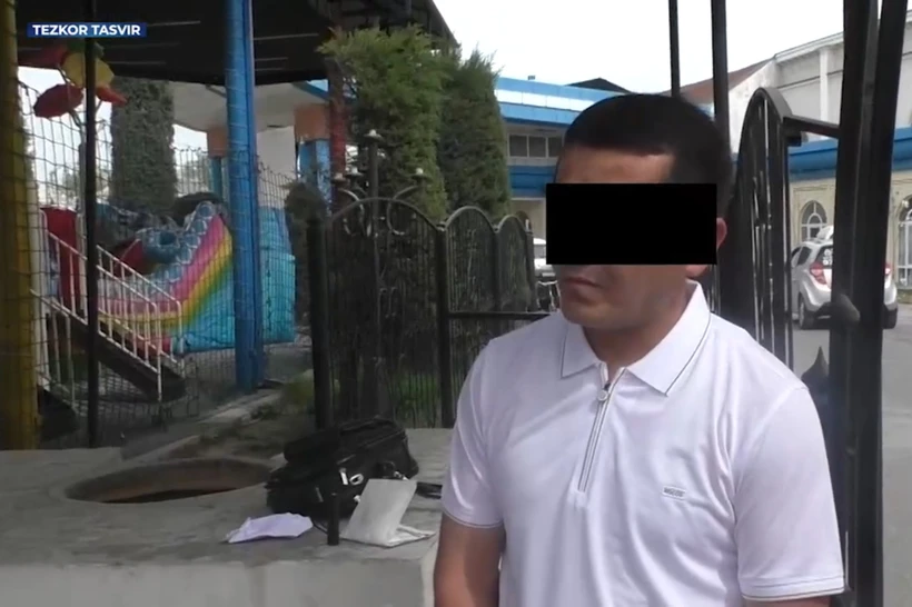 Namanganda Qurilish va uy-joy kommunal xoʻjaligi boʻlimi bosh arxitektori xizmat xonasida ushlandi