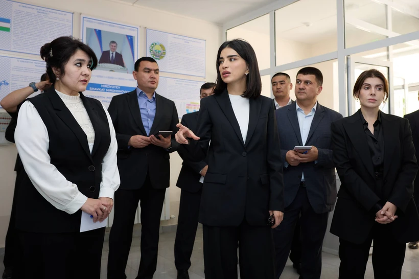 Saida Mirziyoyeva Prezident qarorlari ijrosini oʻrganish maqsadida Xorazmga bordi