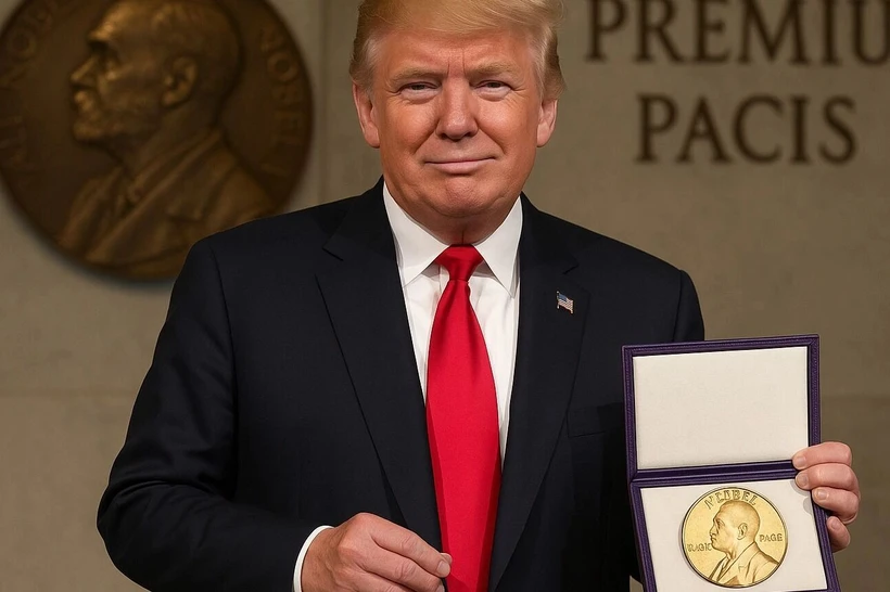 Tramp tinchlik boʻyicha Nobel mukofotiga nomzod sifatida koʻrsatilgan boʻlishi mumkin