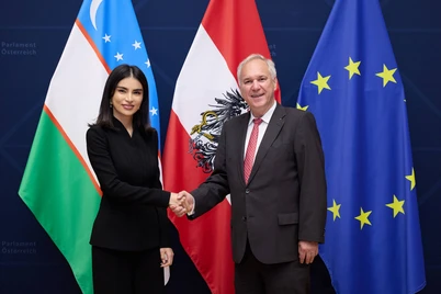 Саида Мирзиёева Австрия парламентида муҳим учрашувлар ўтказди
