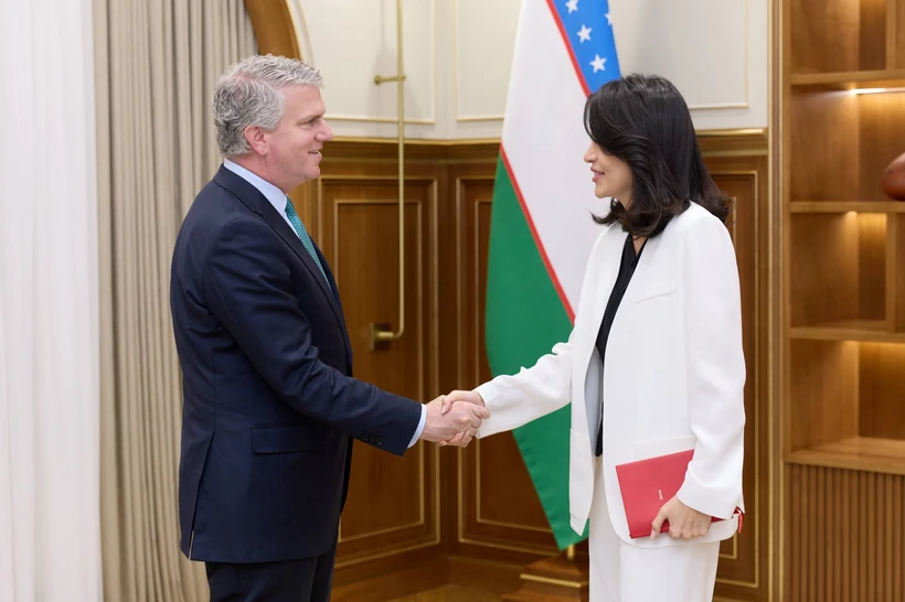 Саида Мирзиёева АҚШ савдо вазири ўринбосари билан учрашди