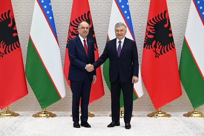 Shavkat Mirziyoyev va Bayram Begay muzokara oʻtkazdilar