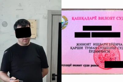 Қашқадарёда судья ёрдамчиси хизмат хонасида ушланди