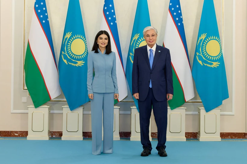 Saida Mirziyoyeva Qozogʻiston Prezidenti bilan uchrashdi