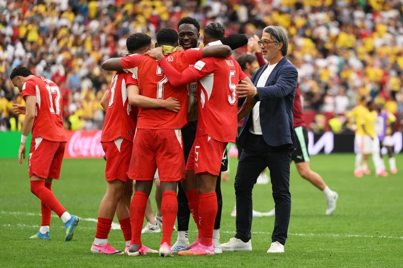 Shveysariya penaltilar seriyasida gʻalaba qozonib, Kolumbiyani mundialdan chiqarib yubordi