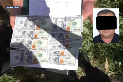 Самарқандда электр таъминоти корхонаси раҳбари пора олаётганда ушланди