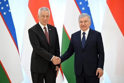 Prezident Singapur katta vazirini qabul qildi