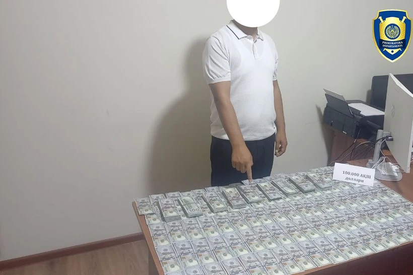Фарғонада ҳоким лавозимига жойлаштириш эвазига 210 минг доллар сўраган шахс ушланди