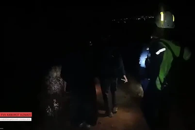 "Qamchiq" dovoni hududida adashib qolgan 17 kishi qutqarildi