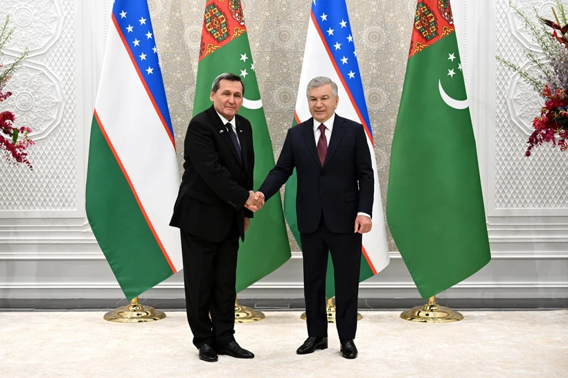 Prezident Samarqandda Markaziy Osiyo TIV rahbarlarini qabul qildi