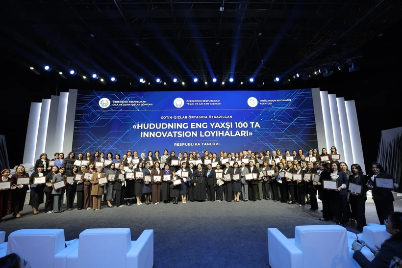 Xotin-qizlarning 100 ta eng yaxshi innovatsion loyihasi taqdirlandi