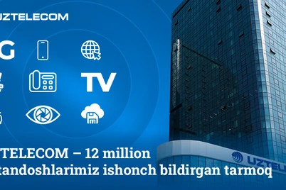 UZTELECOM – eng koʻp abonentga ega operator