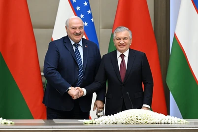 Shavkat Mirziyoyev Lukashenkoni tabrikladi