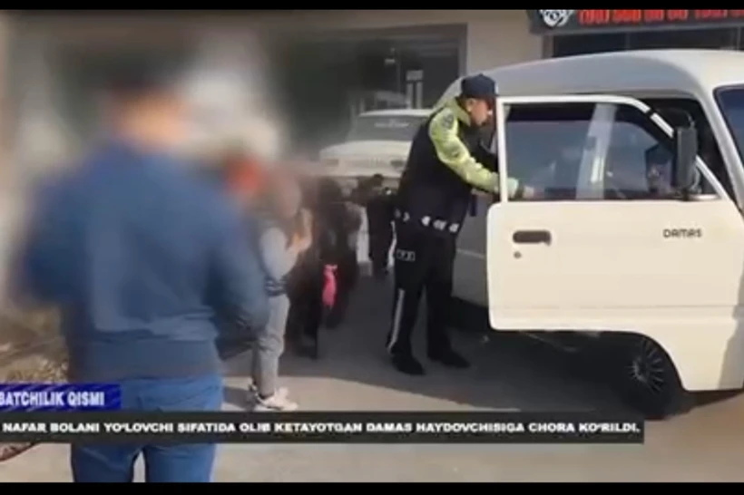 Наманганда 25 болани олиб кетаётган “Дамас” ҳайдовчиси аниқланди